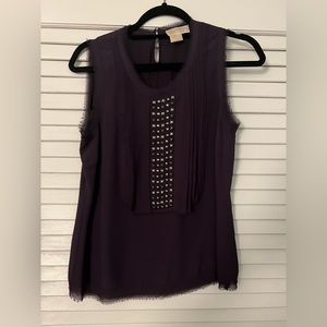 Michael Kors top Size 4 Purple